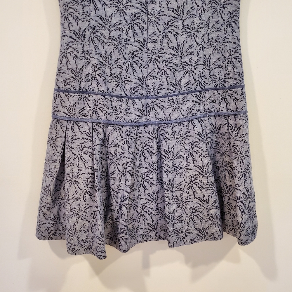 J. Crew Cotton/Linen Blend Dress Women's Size 4 - Picture 5 of 11